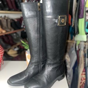 Tory Burch “Julian” 5469 riding leather boots